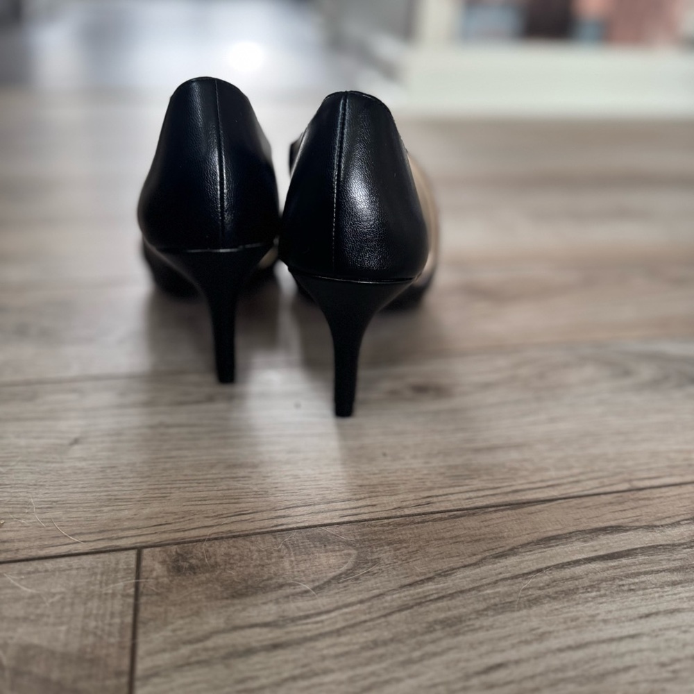 Life Stride Suki Black Leather Heel - Picture 3 of 8